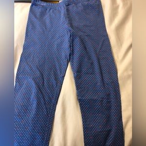Vineyard Vines girls cotton leggings Never worn.  Size Medium